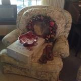 nice over stuffed chair