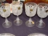 beautiful Vintage Stemware choice from 4 to 32.
