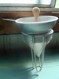 Squeeze that juice out! A highly desirable Vintage Canning Collander Old/New 