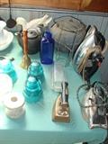 Antique Iron Tea Kettles, Vintage Electric Irons, and more!