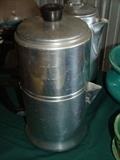 Vintage Coffee Pot with double stack