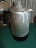 Vintage Coffee Pot with Glass Knob Top