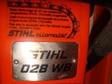 Stihl Chain Saw Model 028 WB works great!,