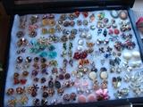 Loads and Loads!!! Hundreds of Pieces of Vintage Jewelry!!! Necklaces, Brooches, Earrings, Bracelets, Cameos, Bangles!!! Many in sets! You name it and it is probably here!!! If you love Vintage Costume Jewelry this is the place to be!!! You will have a ball!!! Did I mention many of these pieces still have their original Vintage price tags!!!