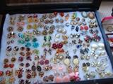 Loads and Loads!!! Hundreds of Pieces of Vintage Jewelry!!! Necklaces, Brooches, Earrings, Bracelets, Cameos, Bangles!!! Many in sets! You name it and it is probably here!!! If you love Vintage Costume Jewelry this is the place to be!!! You will have a ball!!! Did I mention many of these pieces still have their original Vintage price tags!!!