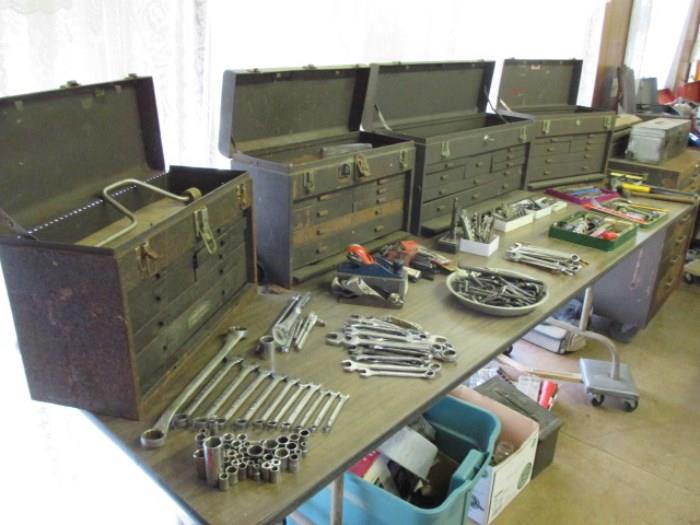 'Kennedy' Machinists Tool Boxes & More