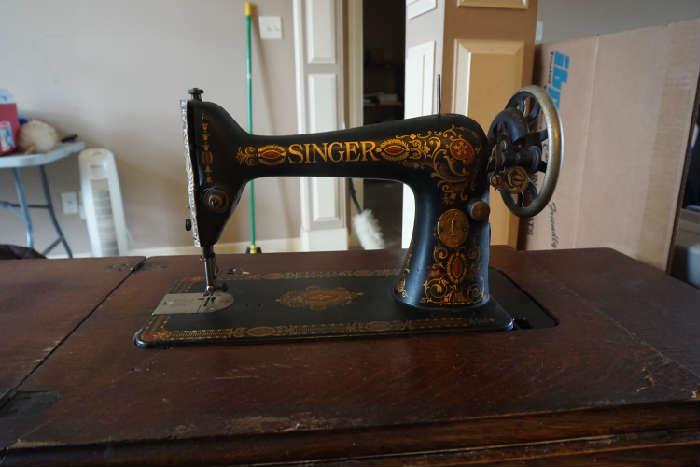 Red Eye Singer sewing machine