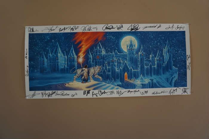Trans siberian Orchestra signed concert poster