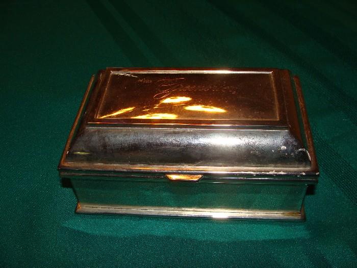 Vintage Silver cigarette box