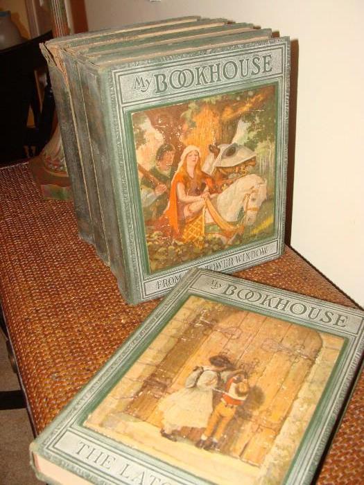 The Book House volumes 2 -6, 1920's set