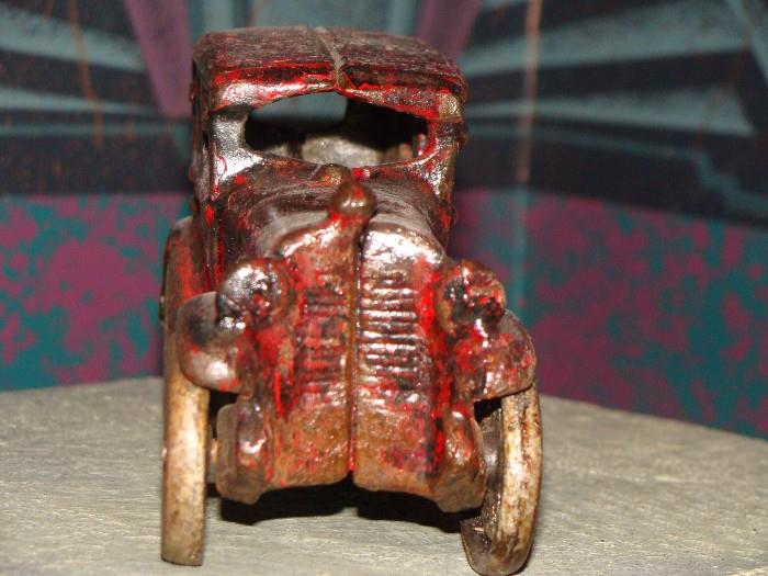 Original Antique Iron Toy Sedan