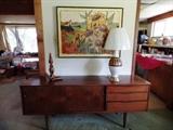 Teak Danish Modern credenza