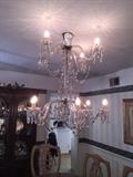 Large Crystal Chandelier