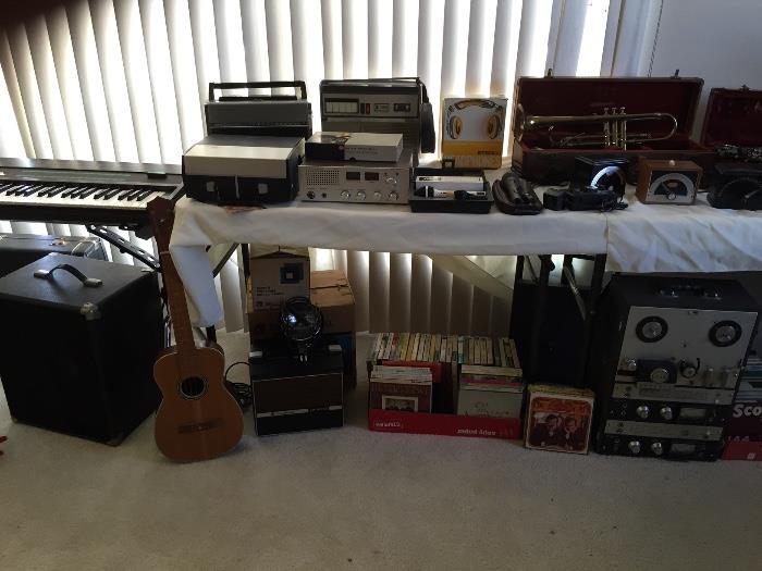 Vintage Stereo Equipment, Instruments