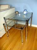 Glass Stack Tables