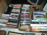 Lots of DVDs & CDs