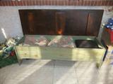 Wooden Trunk/ Hope-chest open