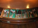 Flatware Drawer of Sideboard