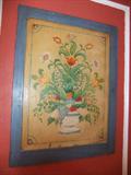 Painted Door, wall hanging