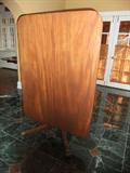 Regency Mahogany Tilt Breakfast Table - English 1810 -Table Up