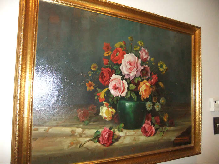 Rose Still-Life Painting