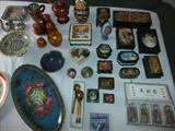 Russian Hand-painted Lacqured Boxes
