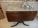 Dropleaf Mahogany Table