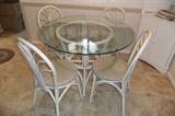 Cute Glass Top Breakfast Table