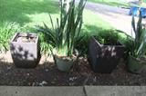 Nice Outdoor Pots,
Large & Small