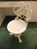 Wrought Iron Swivel Chair