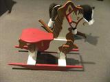 Wooden Rocking Horse