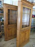 Pair of Pine Corner Cabinets, Very Nice