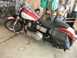 Harley-Davidson, Two Tone,
Low Rider Convertable,
Pair of Saddle Bags,
ABS Breaks