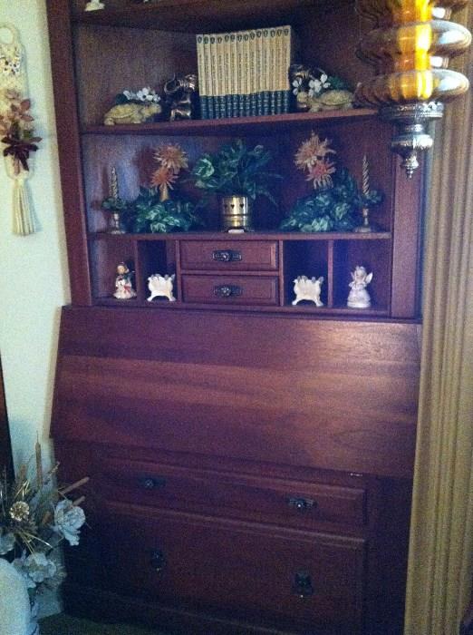 Stunning corner secretary with drop down front