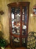 Beautiful Oak display hutch
