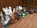 A start of our outdoor statuary