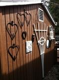 Outdoor decorations, plant hangers, wind chimes