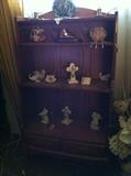 Beautiful short knickknack shelf!