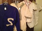 Vintage baseball uniforms