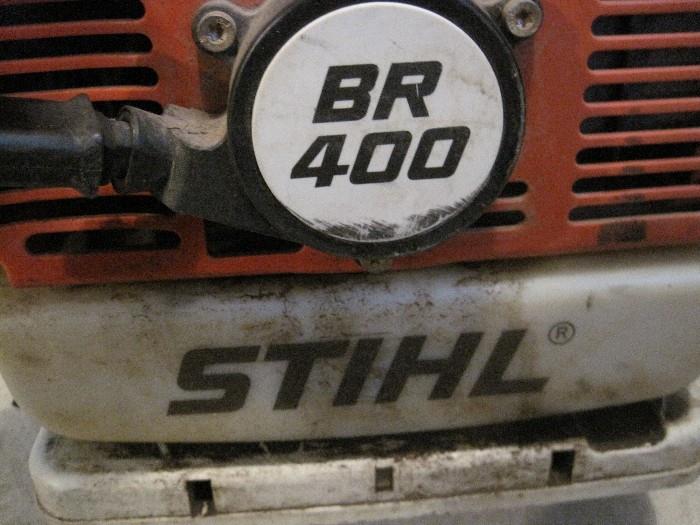 Stihl BR400 blower.