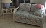 Loveseat $175 tbl $30 lamp $20