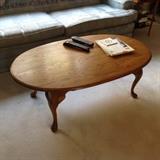 Oval Coffee Table - $ 80.00