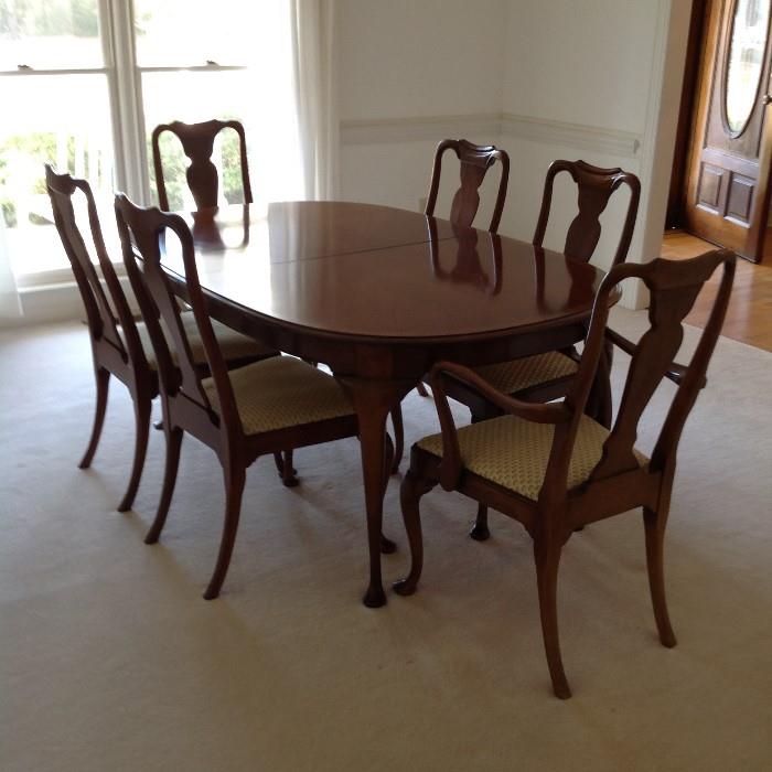 Dining Table - 6 Chairs - $ 450.00