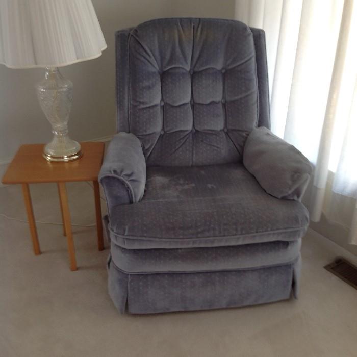 Upholstered Chair $ 80.00