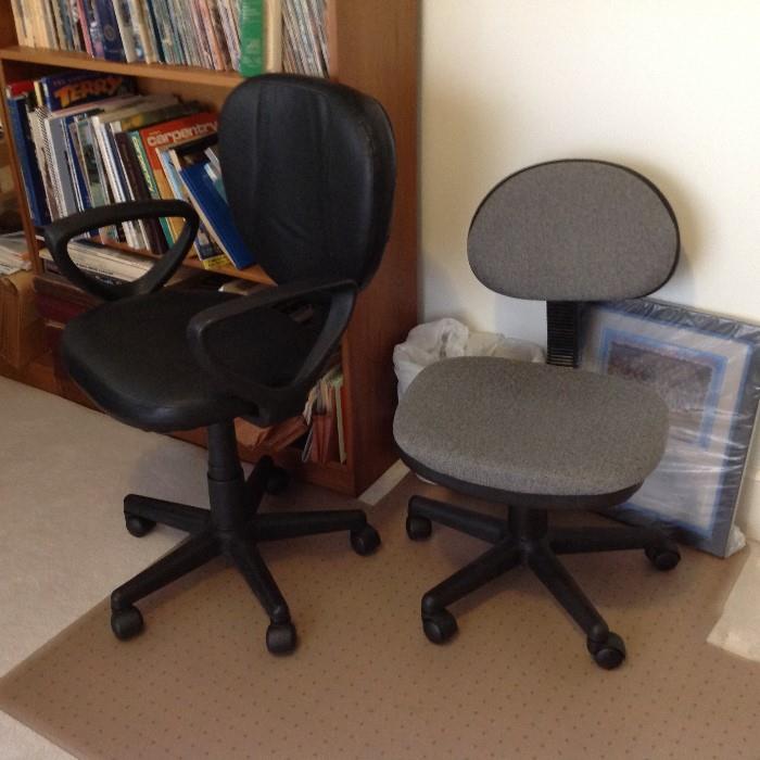 Computer Chair (black) $ 30.00  -  Computer Chair - armless $ 20.00