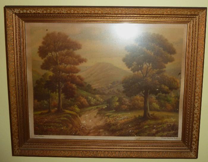 Silent Sentinels Framed Print by Thomas Manning Moore