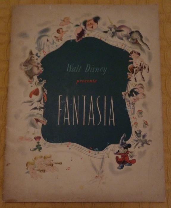 1940 Walt Disney Presents Fantasia By Walt Disney Productions  