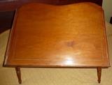 Vintage General Wood Products  Folding Tilt Top Lap Bed Laptop Tray 