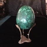 8LB MALACHITE EGG