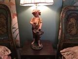 BOY STATUE LAMP